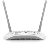 Tp-link td-w8961n router inalámbrico ethernet rápido banda única (2,4 ghz) 4g gris, blanco