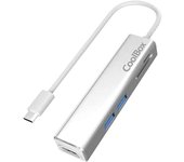 CoolBox miniDock USB-C Lite Alámbrico USB 3.2 Gen 1 (3.1 Gen 1) Type-C Blanco
