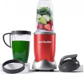 NutriBullet NB907R 0,9 L Batidora de vaso 900 W Rojo, Plata