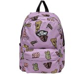 Mochila escolar vans old skool grom backpack vn000h56d451 morado