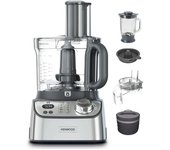 Kenwood MultiPro XL Weigh+ FDM72.990SS - Robot de cocina compacto con báscula y temporizador integrados, ExpressDice, depósito de trabajo de 3 l, velocidad variable, compartimento de llenado XL, 1000