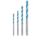 Bosch Professional 260925C100 Set De 4 Brocas Multiuso Accesorio De Taladro De Percusión