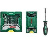 Bosch Accessories Mini X-Lin 2607017655 - Juego de puntas de destornillador (41 piezas, incluye destornillador)
