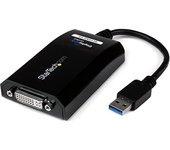 StarTech.com USB 3 TO DVI Video Adapter USB 3.0 to DVI/VGA Adapter, USB32DVIPRO (USB 3.0 to DVI/VGA Adapter - 2048x1152, 3.2 Gen 1 (3.1 Gen 1), USB Type-A, DVI Output, 2048 x 1152 Pixels)