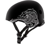 CoolBox M01 Casco para Patinete Eléctrico o Bicicleta Negro. Ligero y Resistente con Espuma EPS y Cubierta de Policarbonato, Diseño Transpirable. Talla L