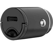Celly CCMINIUSBCBK cargador de dispositivo móvil Smartphone, Tableta Negro Encendedor de cigarrillos Auto