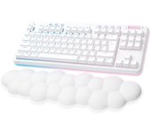 Logitech G G715 teclado RF Wireless + Bluetooth QWERTY Internacional de EE.UU. Blanco