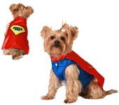 ATOSA disfraz para mascota heroe comic rojo