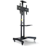STAFFA PAVIMENTO PER TV 65 50KG NPF10020 LOAD 50KG CON RUOTE