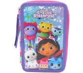Plumier La Casa de Muñecas de Gabby triple