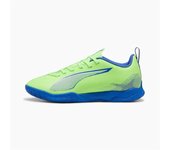 PUMA Ultra 5 Play IT JR, Soccer Shoe, Fizzy Apple White-BLUEMAZING, 38 EU
