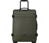 Bolsa de viaje con ruedas samsonite roadseeker 55cm/ 55x40x25cm/ verde oliva