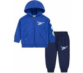 Conjunto deportivo para bebé nike nsw art of play ft fz azul 2 piezas 2 años
