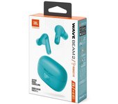 JBL Wave Beam 2 Auriculares Inalámbrico Dentro de oído Llamadas/Música Bluetooth Azul