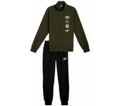 Chándal para adultos puma woven graphic suit cl verde hombre xl