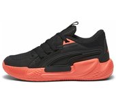Puma Court Rider Chaos Slash, Zapatillas Deportivas Unisex Adulto, Neon Sun Black, 43 EU
