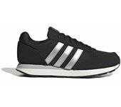 adidas Run 60s 3.0 Lifestyle Running Shoes, Zapatos Mujer, Core Black/Silver/Core White, 36 2/3 EU