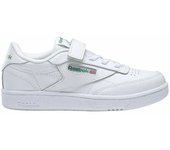 Reebok Club C, Zapatillas, White Glen Green Vector Blue, 28 EU