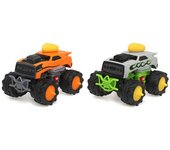 Playset de vehículos luz eléctrico todoterreno de fricción con sonido
