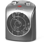 Orbegozo FH 5021 Calefactor, Termostato regulable, 2 niveles de potencia, Función ventilador, Protección contra sobrecalentamiento, 2200 W, Gris Y Plata