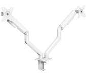 TooQ DB4132TNR-W soporte para monitor 81,3 cm (32") Blanco Escritorio