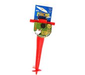 Pincho XL Soporte Sombrilla Playa 50cm con Helice y Ajuste Universal - Compatible Sombrillas Hasta 50mm, Fijacion Arena Antiviento, Alta Estabilidad, Resistente Sol Arena Agua