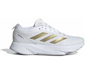 adidas Adizero SL W, Shoes-Low Mujer, FTWR White/Gold Met./Dash Grey, 41 1/3 EU