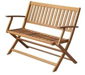 vidaXL Banco De Jardín 120 Cm Madera De Acacia Maciza