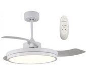 Wonderlamp Ventilador Led Con Aspas Plegables Brando (48w)