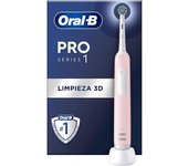 Cepillo eléctrico recargable Oral B Braun Pro 1 Rosa