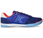 Kelme - Zapatilla de fútbol sala Elite, Unisex, Azul, 11,5 USA