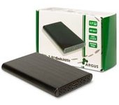 88884122 caja para disco duro externo Caja de disco duro (HDD) Negro 2.5", Caja de unidades