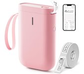 NIIMBOT D110 Mini Etichettatrice con Etichette, Stampante di Etichette Bluetooth, App Versatile con 60+ Caratteri e Oltre 1000+ icone, per Organizzare Casa, Cucina, Scuola e Ufficio