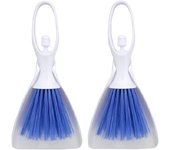 Portable Dustpan and Plastic Cleaning Broom Brush Set with Hook for Home Cleaning Pet Small Animal Hamster Mouse-Angel