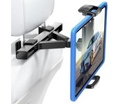 Soporte para tableta para reposacabezas de coche: soporte para tableta para reposacabezas de coche con rotación de 360 ° Soporte para tableta para reposacabezas de coche para iPad, smartphone, switch, Tabs Y