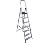 Escalera de Tijera , Escalera Aluminio, Plegable para uso doméstico y profesional