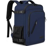 Mochila Viaje Cabina Avion 40x20x25 para Ryanair 20L Equipaje de Mano Bolsa de Viaje Hombre Mujer Maletas de Viaje Cabina Mochila Portatil 14 Pulgadas con Puerto USB para Trabajo,Escuelas Negro