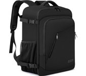 Mochila Viaje Cabina Avion 40x20x25 para Ryanair 20L Equipaje de Mano Bolsa de Viaje Hombre Mujer Maletas de Viaje Cabina Mochila Portatil 14 Pulgadas con Puerto USB para Trabajo,Escuelas Negro