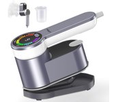 Plancha Vertical Vapor Planchas Viaje: 1200W Steamer Portátil de Mano para Horizontal y Vertical Calentamiento Rápido - Mini Planchas Modo de planchado en seco y 5 Modos de Vapor - Para Hogar y Viajes