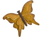 Metal Butterfly Wall Art 3D n Rustic Butterfly Wall Decoration Inspired Wall Sculpture Butterfly Hanging Decor for Home Garden Yard