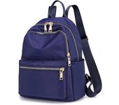 Mochila Mujer Bolso Casual Mochila Escolar Chica Ligero Señoras Daypack Paño Oxford Impermeable Mochila para Escuela Trabajo Compras Azul M