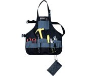 Canvas Garden Tool Belt - Gardening Apron with Multiple Pockets - Sleeveless Storage Apron for Men and Women