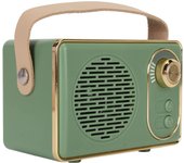 Altavoz Bluetooth retro - Altavoz retro - Bluetooth 5.0 - graves extra