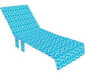 Beach Chair Cover - Beach Towel Pool Towel Beach Chair Cover Multifunctional Chair Loungers for Outdoor Sun