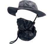 Tactical Boonie Hat  Sombrero Redondeado de Camuflaje Pescador Sun Protection Cap para Outdoor Climb Camping