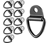 Tie-Down Hooks D-Rings Mooring V-Ring Hook Pull Ring Tie Downs Stainless Steel Fastener for Kayaks Boats Canoes Pendants Trailers Pickups Trucks Cars Garden