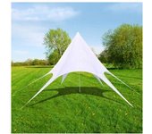 vidaXL Cenador Hexagonal Star Garden Pavilion 14 M