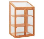 vidaXL Invernadero De Madera De Abeto 60x45x100 Cm