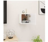 vidaXL Mueble Para Tv De Pared Blanco 30.5x30x30 Cm