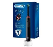 Braun Cepillo Dental Oral B PRO 3 300 + 4 Cabezales Negro